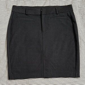 Liverpool Jeans Company Black and Gray Pencil Skirt